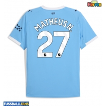 Manchester City Matheus Nunes #27 Heimtrikot 2025-26 Kurzarm